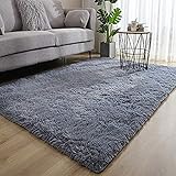 Größe ＆ Farbe: Größe 120 * 160 cm, 135 * 185 cm, 120 * 200 cm oder 140 * 200 cm bieten viele Arten von Spezifikationen und Modetrendfarben, die für Sie optional sind. Dies ist ein erstaunlicher Teppich, der sich cool zeigen kann. Kleine Größe eignet sich zum Platzieren unter einem Computerstuhl, um Ihren Holzboden zu schützen, und große Größe kann im Wohnzimmer oder Arbeitszimmer platziert werden, um mit Freunden oder der Familie zu sprechen und ein gemütliches Gefühl für Sie zu erzeugen.