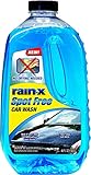 Rain-X 620073-4PK Spot Free Car Wash - 48 Fl Oz - Deep Cleaning, High Foaming Car Wash Soap Provides Shine With No Towel Or Hand Drying Needed, Better Than Any Other Traditional Car Wash Cleaner