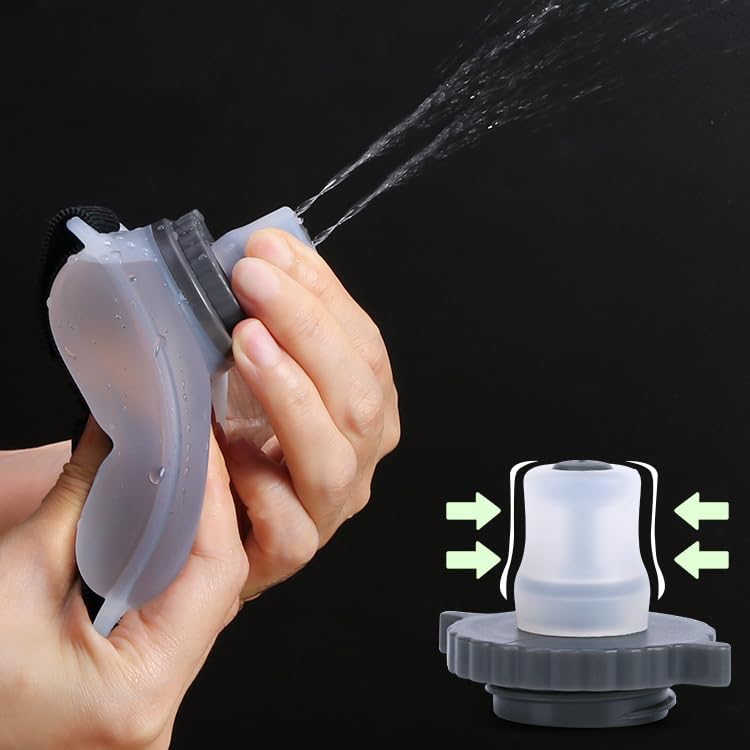 Tragbares Verstellbares Tragbares Handgelenk Silikon Wasserflasche Outdoor Sport Laufen Fitness Radfahren