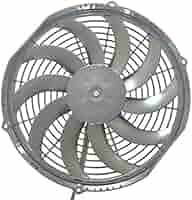 Spal 30102029 12-inch Swept Blade Fan – 12V Puller Fan For Engine Cooling