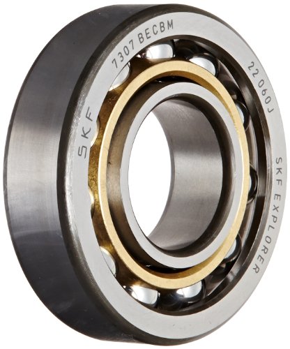Image of SKF 7307 BECBM Angular Contact Radial Ball Bearing, steel