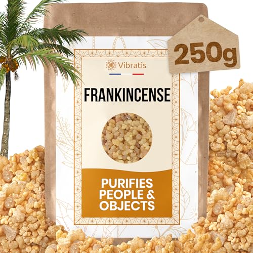 Encens Oliban en Grains 100% Naturel (250GR) Boswellia Carterrii Qualité Premium Très Fortes...