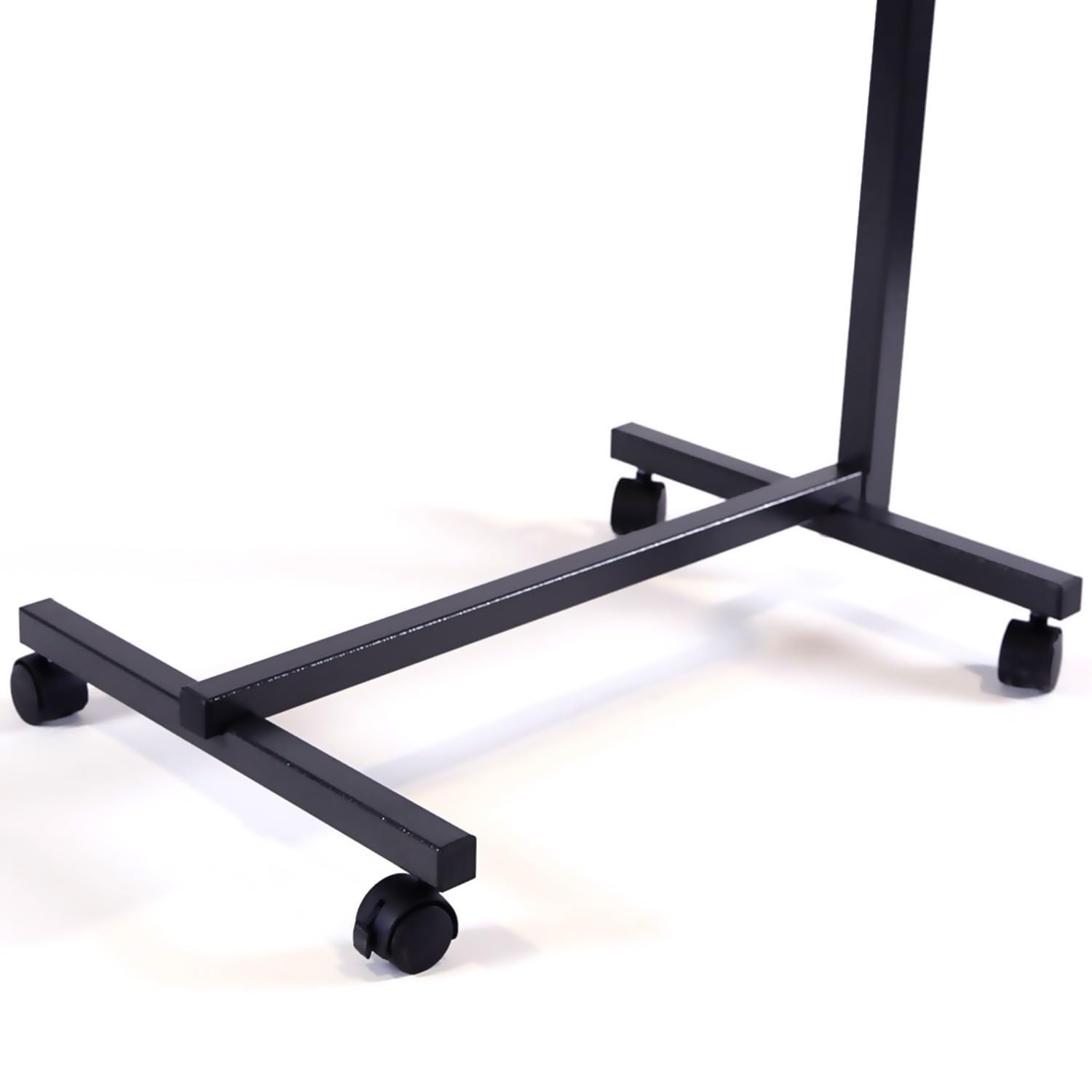 Table de lit d'alité TA3909 - piètement en H, Grand Plateau 60x40cm réglable - 2 roulettes à Freins