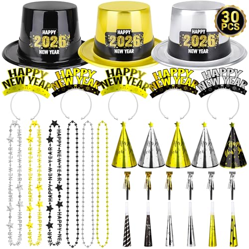 30PCS NYE Party Supplies, New Years Eve Party Favors 12