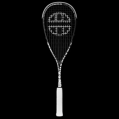 Miniatura 5 de UNSQUASHABLE Y-TEC PRO - Raqueta de squash – Raquetas de calabaza súper ligeras de 4.41 oz para jugadores profesionales para una potencia