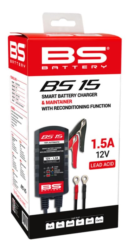 BS Battery Caricabatteria intelligente BS15