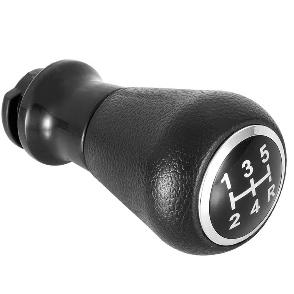 POANBCGY Car Gear Shift Handball Gear Head Car Gear Lever for Peugeot 206 207 306 307 Auto Parts(Black Single Ball)