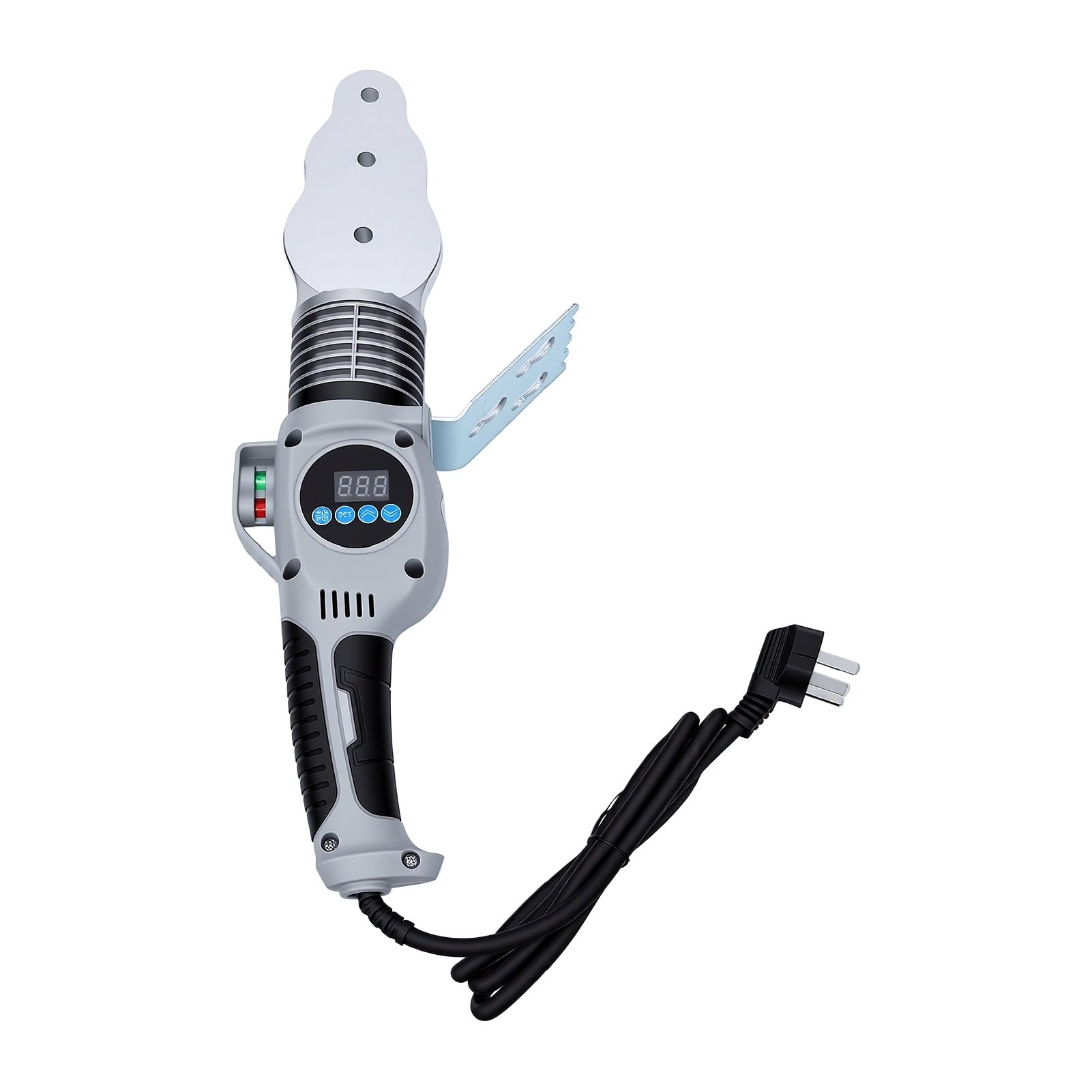 Fafeicy Saldatore a Fusione con Presa 1500 W, 0-300 ℃ Regolabile (Spina europea) | Kit idraulico 20 25 32 40 50 63 mm con custodia in alluminio, per PPR PE PP ABS Nylon