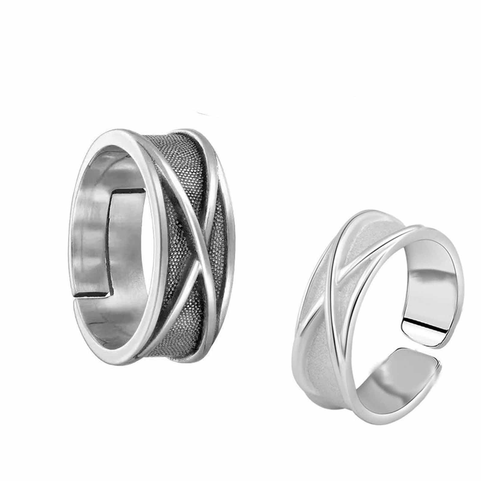 rupeerise 2Pcs Anime Cosplay Rings, Black and White Ring for Men and Boys, Adjustable Style, Ideal for Cosplay Events-picture-55