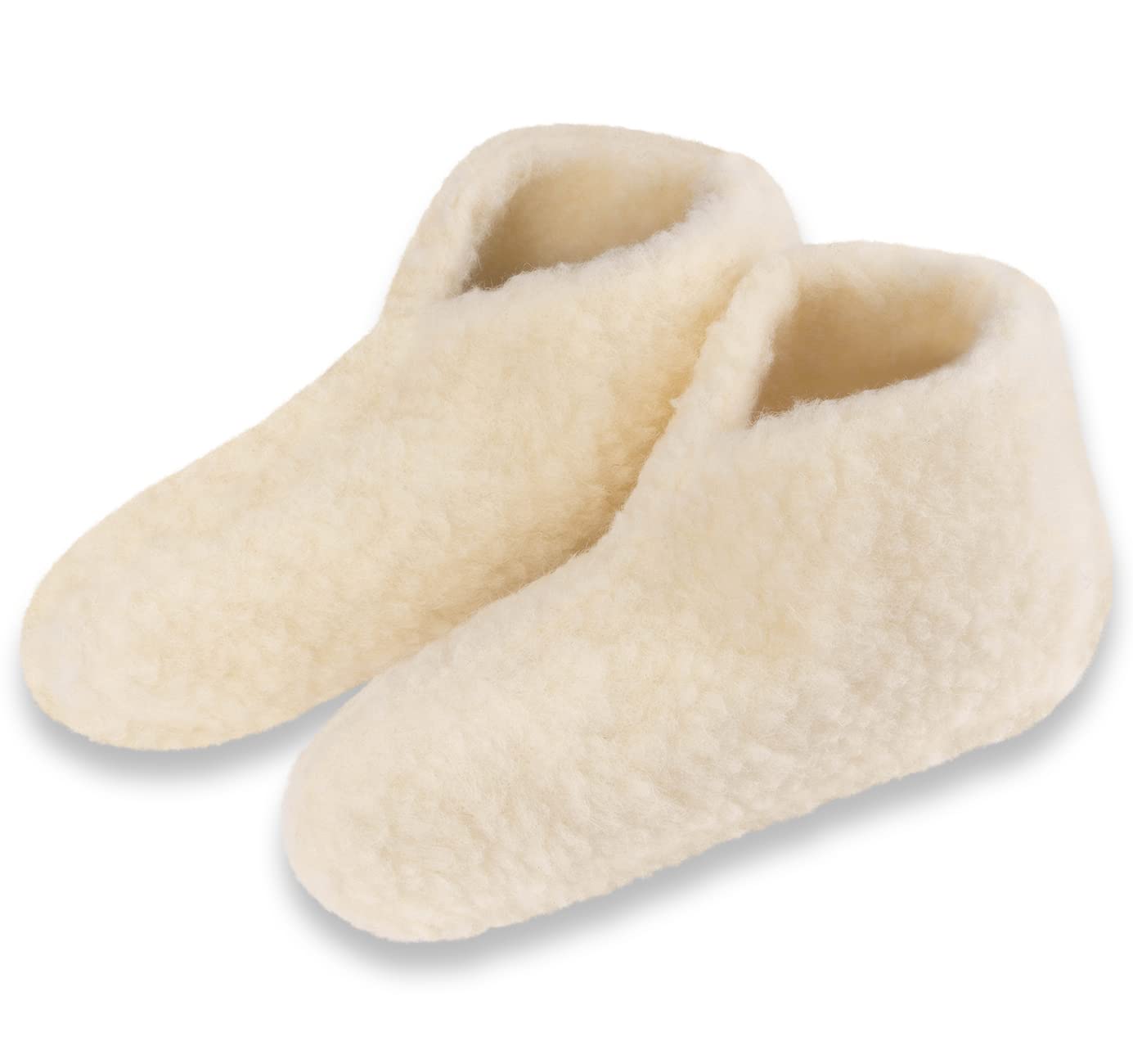 Chaussons En Laine Mouton Sheepmania - Taille 35-46 - Unisexe Adulte - Neuf Sans Emballage