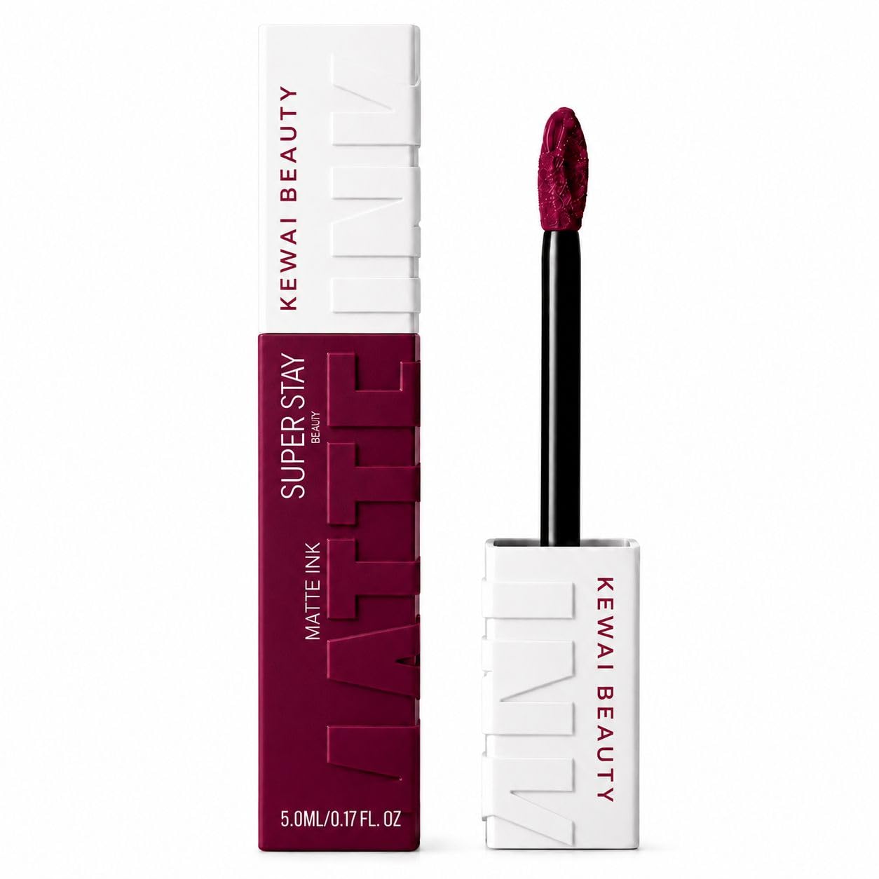 KEVAI BEAUTY Super Stay Matte Ink Liquid Lipstick – Maroon Shade | Long Lasting Waterproof Smudge Proof Matte Lip Color | Highly Pigmented Velvet Finish | Lightweight Transfer Resistant Lipstick for Women | 5ml-image-25