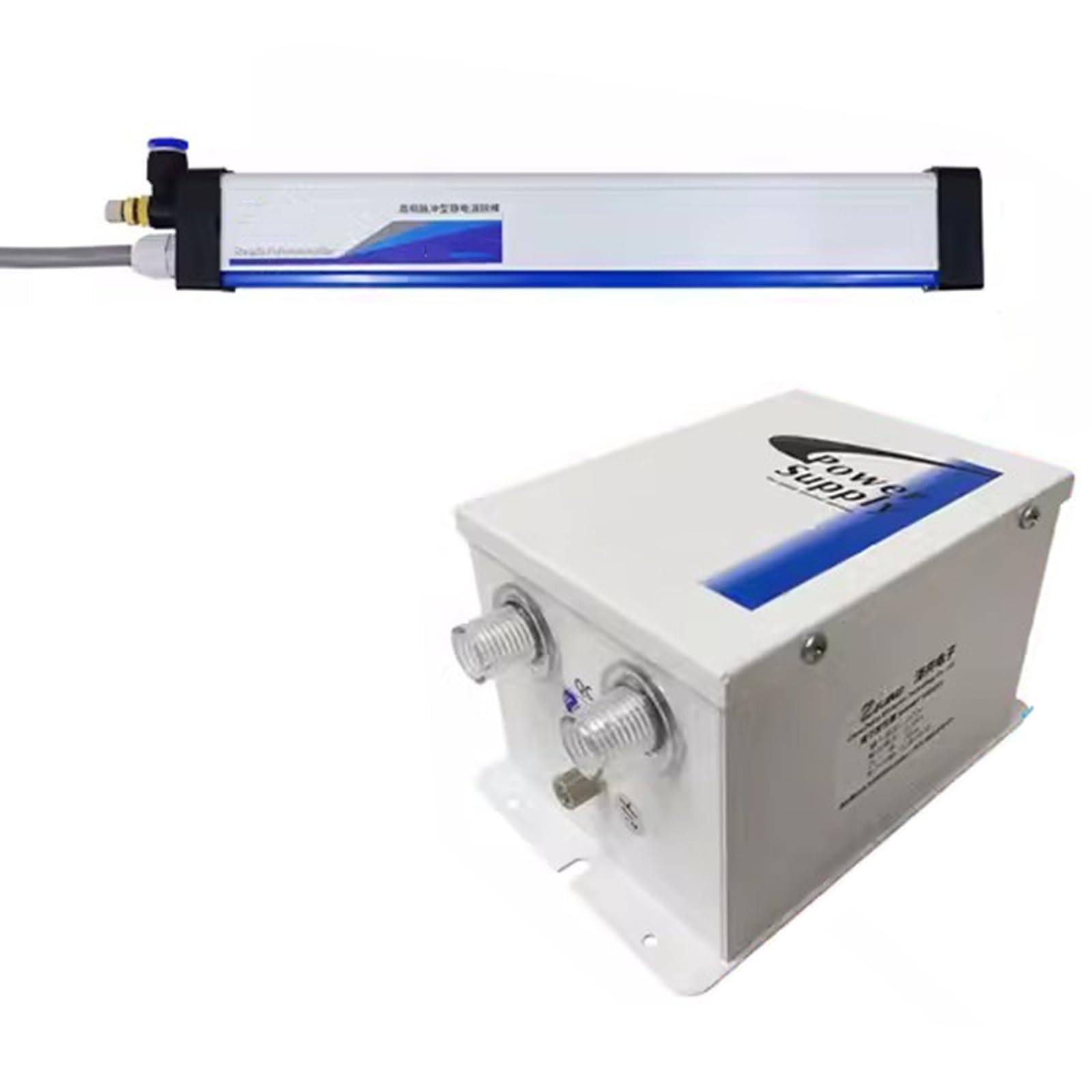 Barra Ionizante Antiestática, Varilla Eliminadora De Electricidad Estática De 30/40/50/60 Cm Con Generador De Alta Tensión De 7 KV, Elimina Rápidamente La Electricidad Estática, Para El Embalaje