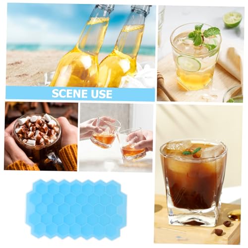 Molde de silicona para cubos de hielo con tapa miniatura 7