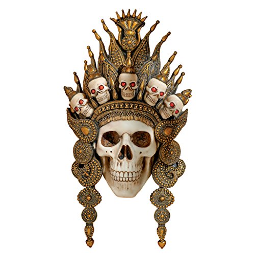 Diseño Toscano balinés Dios de la Vida después lámpara de Techo de Calavera de Pared máscara