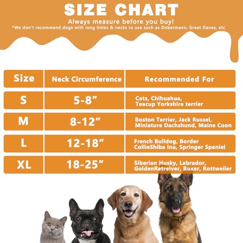 Image of Dog Cone Collar, Gray,M-2