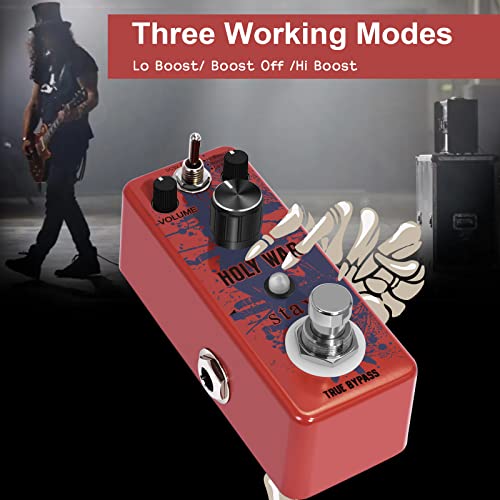 Stax Holy War Guitar Pedal, Analong Heavy Guitar Effect Pedals, Metal Distortion Pedal thumb #2