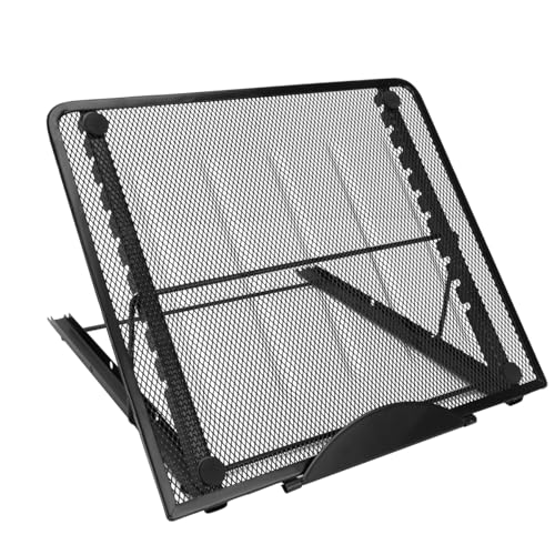 A3S/A4 Light Pad Metal Stand - 9 Angles Adjustable Non-Skidding Holder for Laptop Light Board/Box/Table Tracing for 5D Diamond Painting | Sketching | Drawing