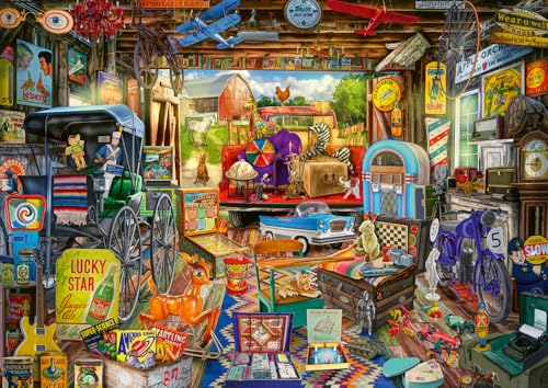 Schmidt Spiele Garage Car Boot Sale 500 Pieces Jigsaw Puzzle