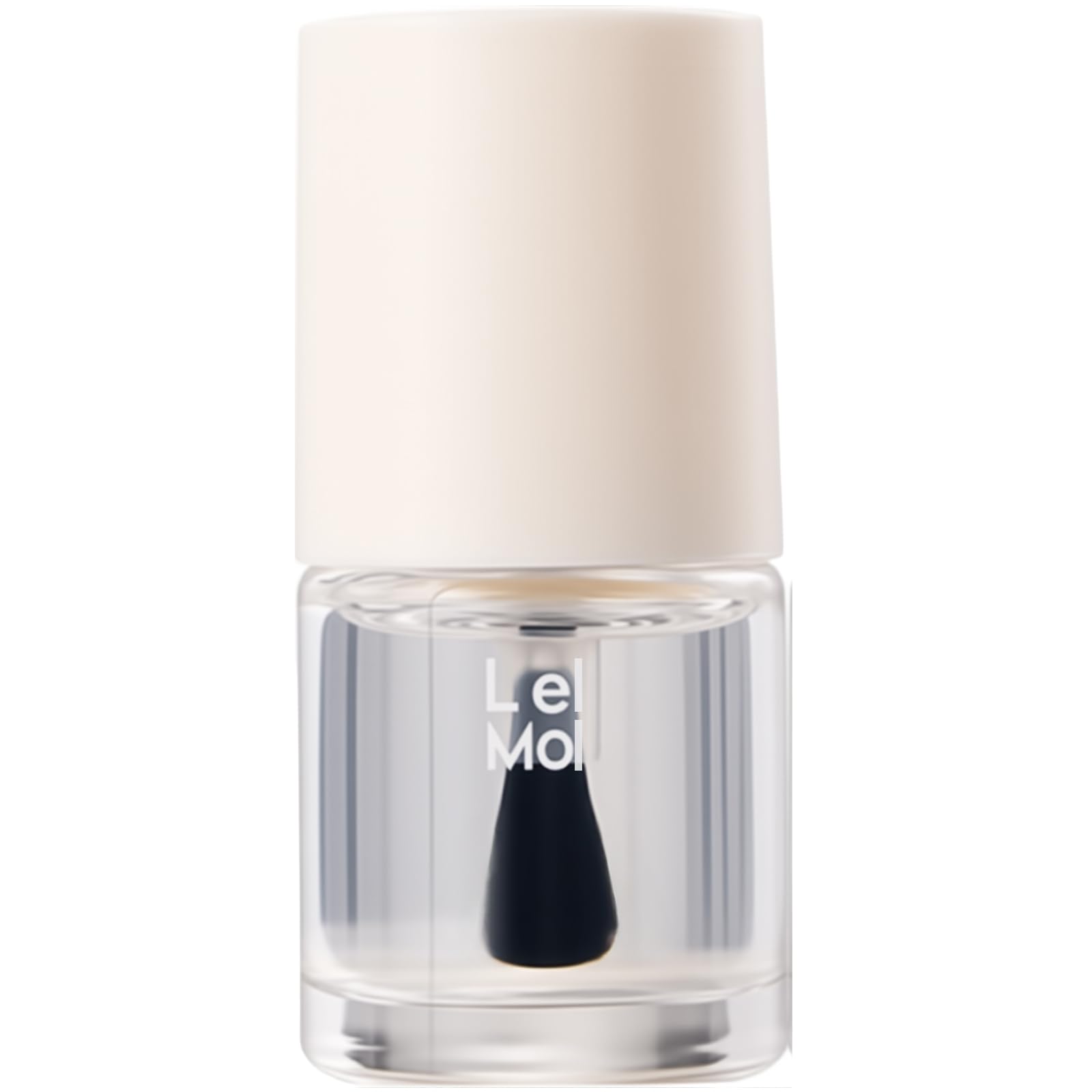 2 in 1 Base Coat Top Coat Nail Polish, Clear Quick Dry Nail Lacquer Color Base Protection High Shine Long Lasting Glossy Fast Air Dry Nail Polish-8.5ML