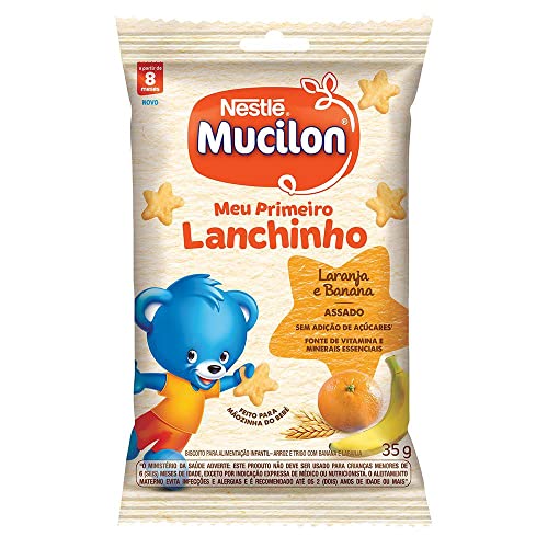 MUCILON SNACKS Laranja &Banana 15x35g