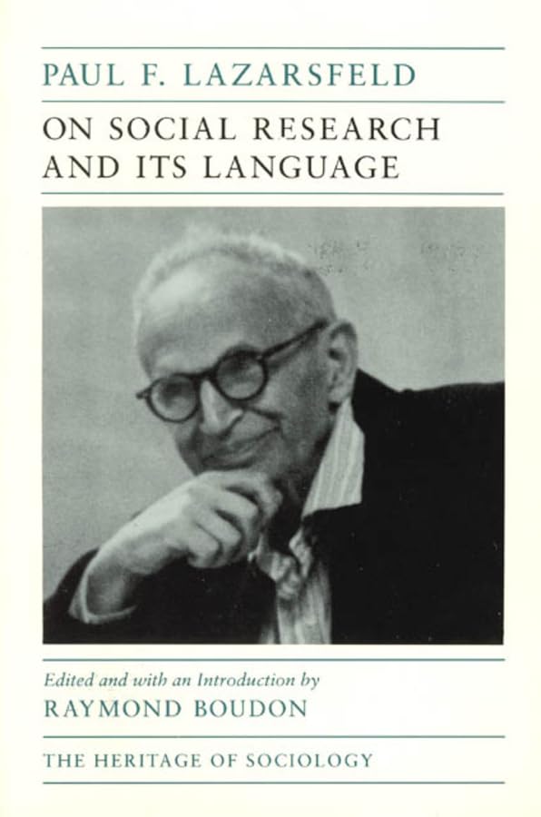 Amazon | On Social Research and Its Language (Heritage of