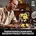 LEGO Icons Transformers Bumblebee Action Figure, Collectible Robot Gift for Adults, Movie Themed Model Building Set for Sci-Fi Enthusiasts and Transformers Fans, Converts to Vehicle Mode, 10338