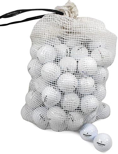 Bridgestone Recycled B/C Grade Golf Balls in Onion Mesh Bag (72 Piece), Assorted