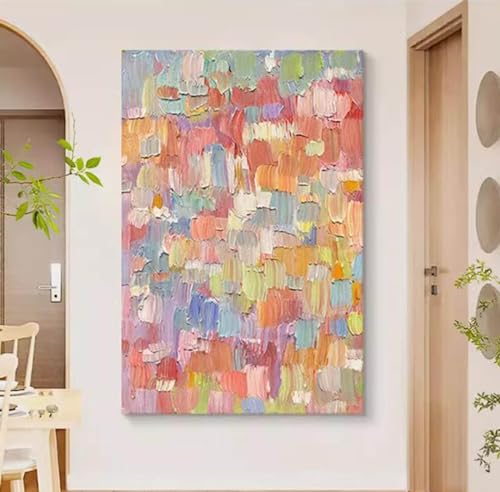 Peinture à l'huile sur toile peinte à la main, tableau abstrait source d'inspiration - 2