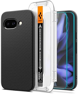 Spigen Pack Liquid Air – Coque & Protection d’écran pour Pixel 9a