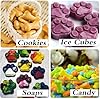 3 Pack Puppy Dog Paw and Bone Silicone Molds, Non-Stick Food Grade Silicone... #2