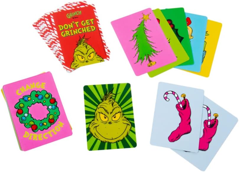Fizz Creations The Grinch Christmas Card Game Don’t Get Grinched! Matching Pair Game. Includes