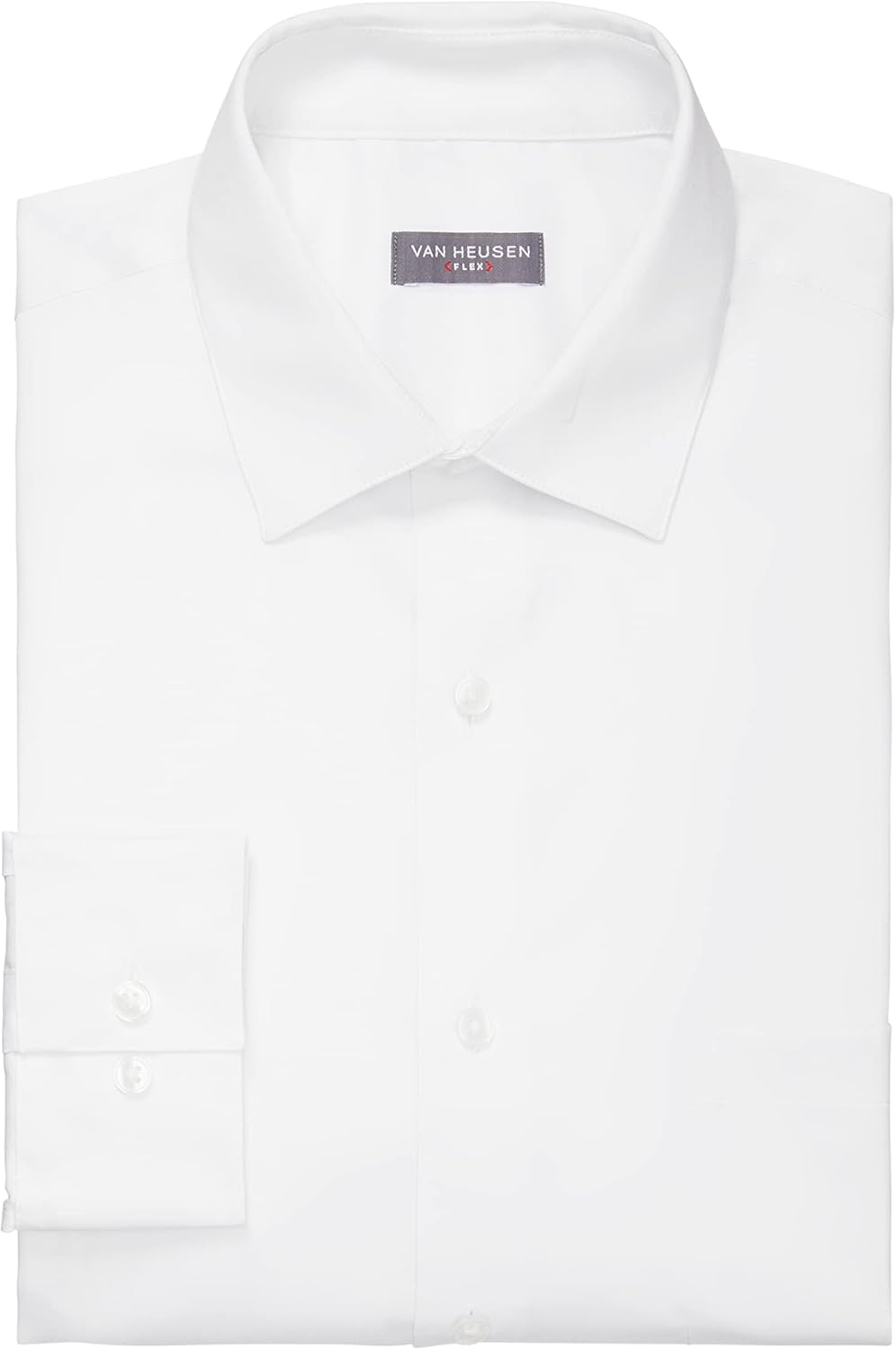 Van Heusen Men's Tall Fit Ultra Wrinkle Free Flex Collar Stretch Dress Shirt (Big & Tall) - Image 4