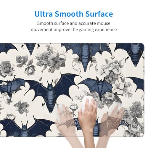 Tapis de souris de jeu extra large noir pour protéger le bureau