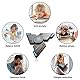 Coolden Fidget Spinner Metall Dunkeln Leuchtendes Fidget Toys 3-5 Min Hochgeschwindigkeit Hand Spinner Spielzeug ADHS Anti Stress Finger Tri-Spinner Fidget Toy für Kinder Erwachsene Dreieck Braun