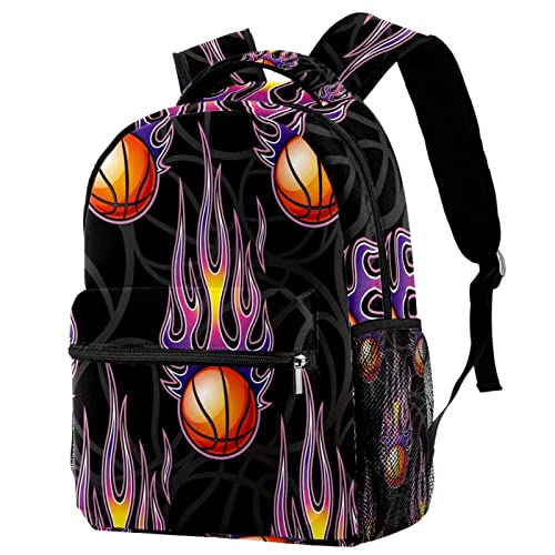 Sac à dos violet de voyage et sport campus idéal pour le basket-ball des ados