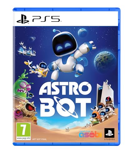 Sony, Astro Bot PS5, Jeu Plateforme-Aventure, Édition Standard, Version Physique avec CD, En Français, 1 joueur, PEGI 7, Pour