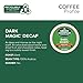 Green Mountain Coffee Roasters Dark Magic Decaf Keurig Single-Serve K-Cup pods, Dark Roast Coffee, 72 Count
