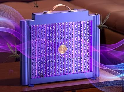 GaxQuly Mosquito Killer Lamp_Killer Bug Zapper,Rechargeable Mosquito Zapper, Mosquito Killer Lamp,Bug Zapper Indoor & Outdoor (Mosquito Trap_Z1)