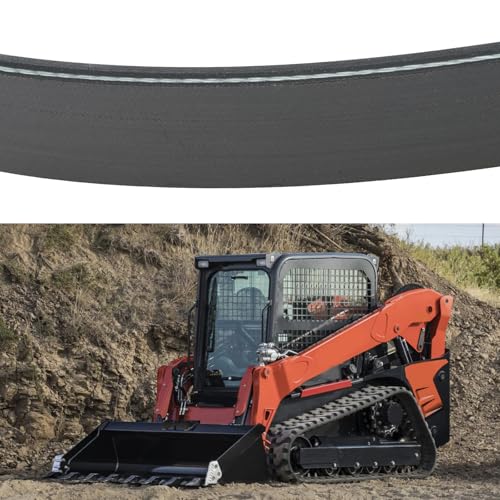 LT Easiyl 6-Rib Loader Lichtmaschine Lüfterantriebsriemen 1J75597012 355K6 Kompatibel mit Kubota SVL65-2 SVL75 SVL75-2 90,2 cm Länge