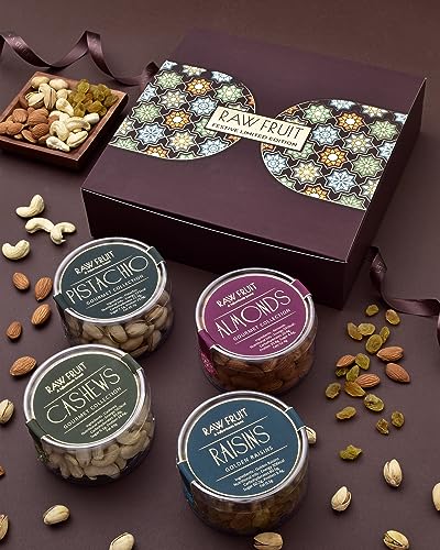 Image of HyperFoods Diwali Hampers Diwali Dryfruits Gift Pack Diwali Gift Items Diwali Gift For Family And Friends Cashew Almond Pista Raisins Gift Pack