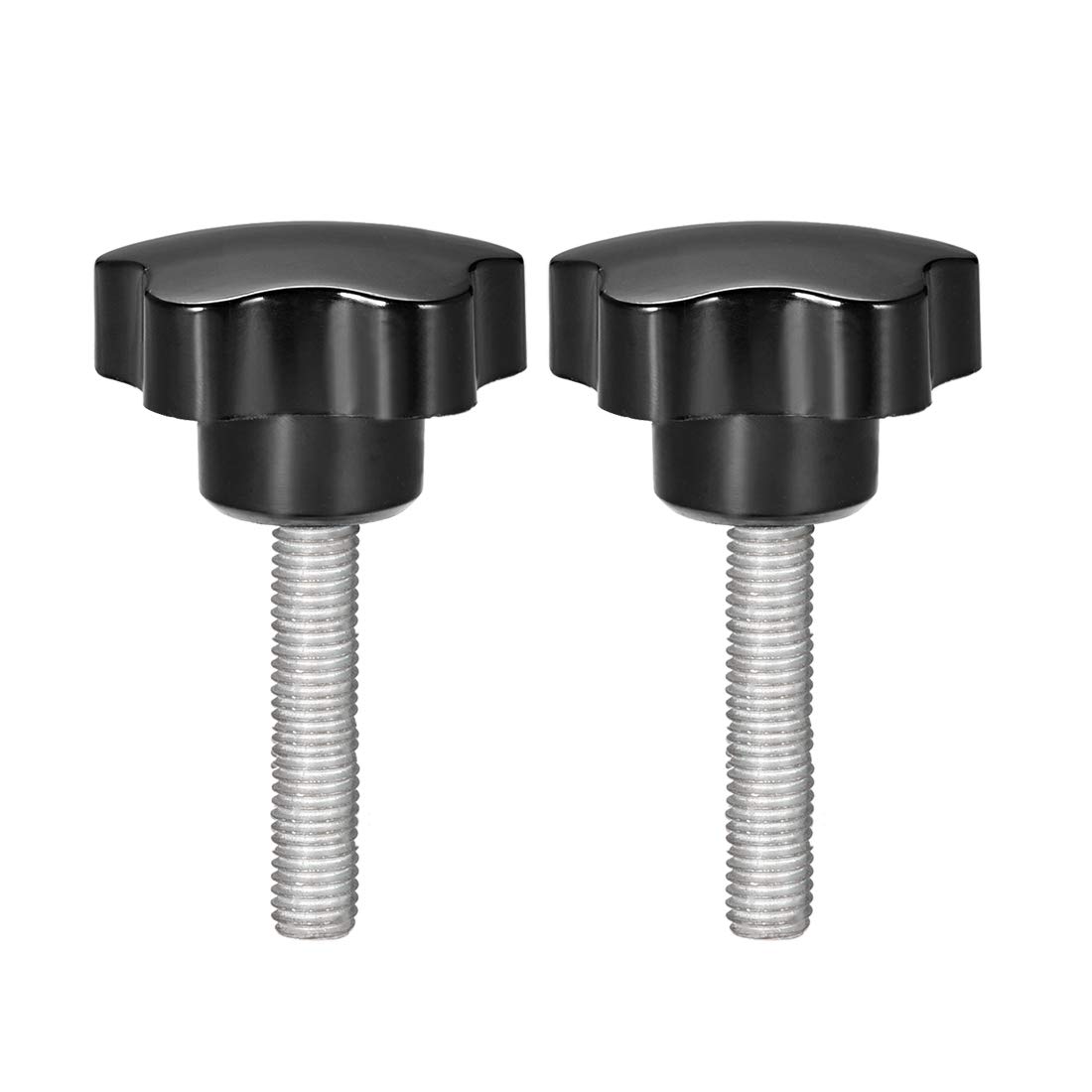 Sourcing Map 6 Pomos De Sujeción De Estrella M10 X 30 Mm, Rosca Métrica