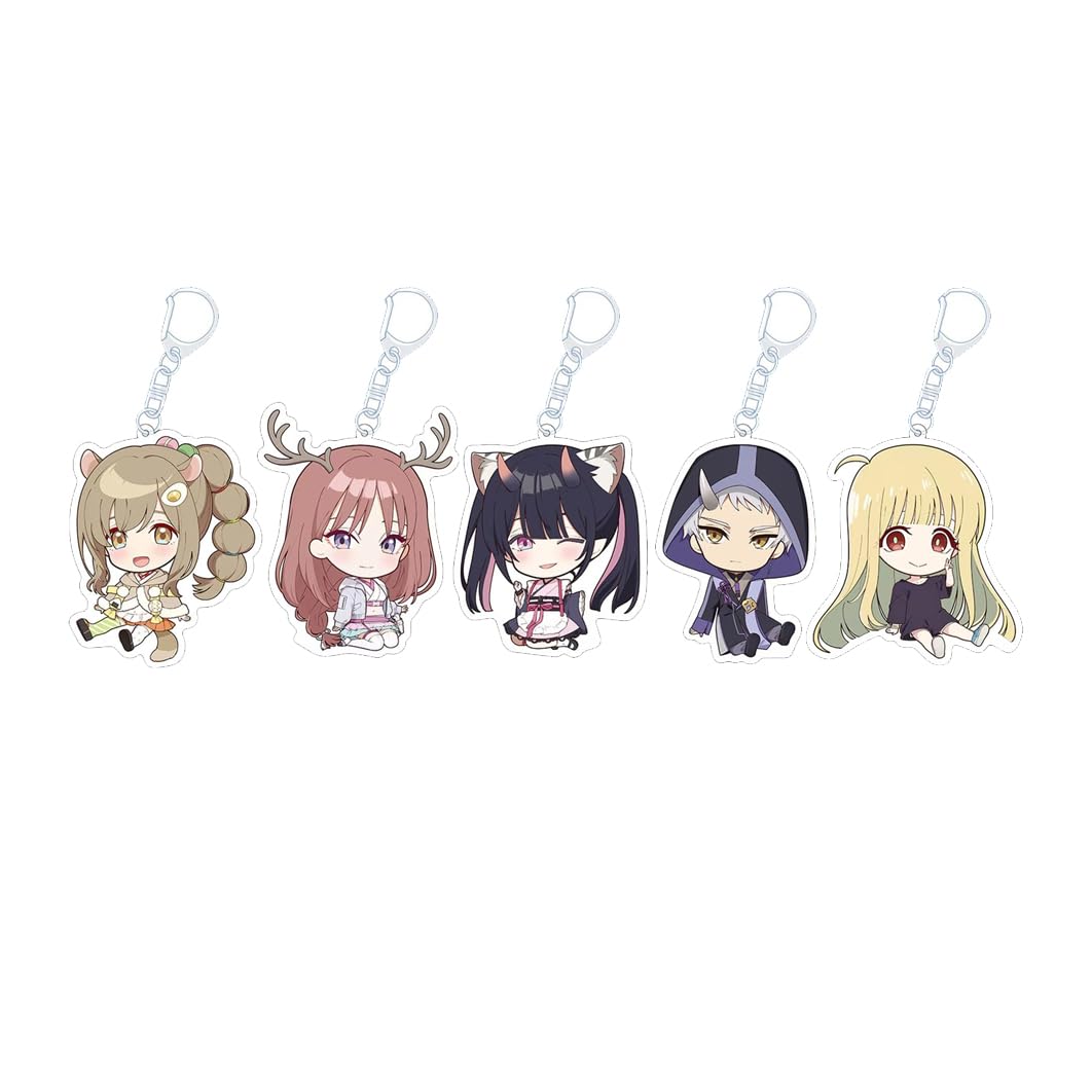 超かぐや姫アクリルキーホルダー5個セット Amazon.co.jp: 超かぐや姫 キーホルダー 5点セット /6点セット 月見