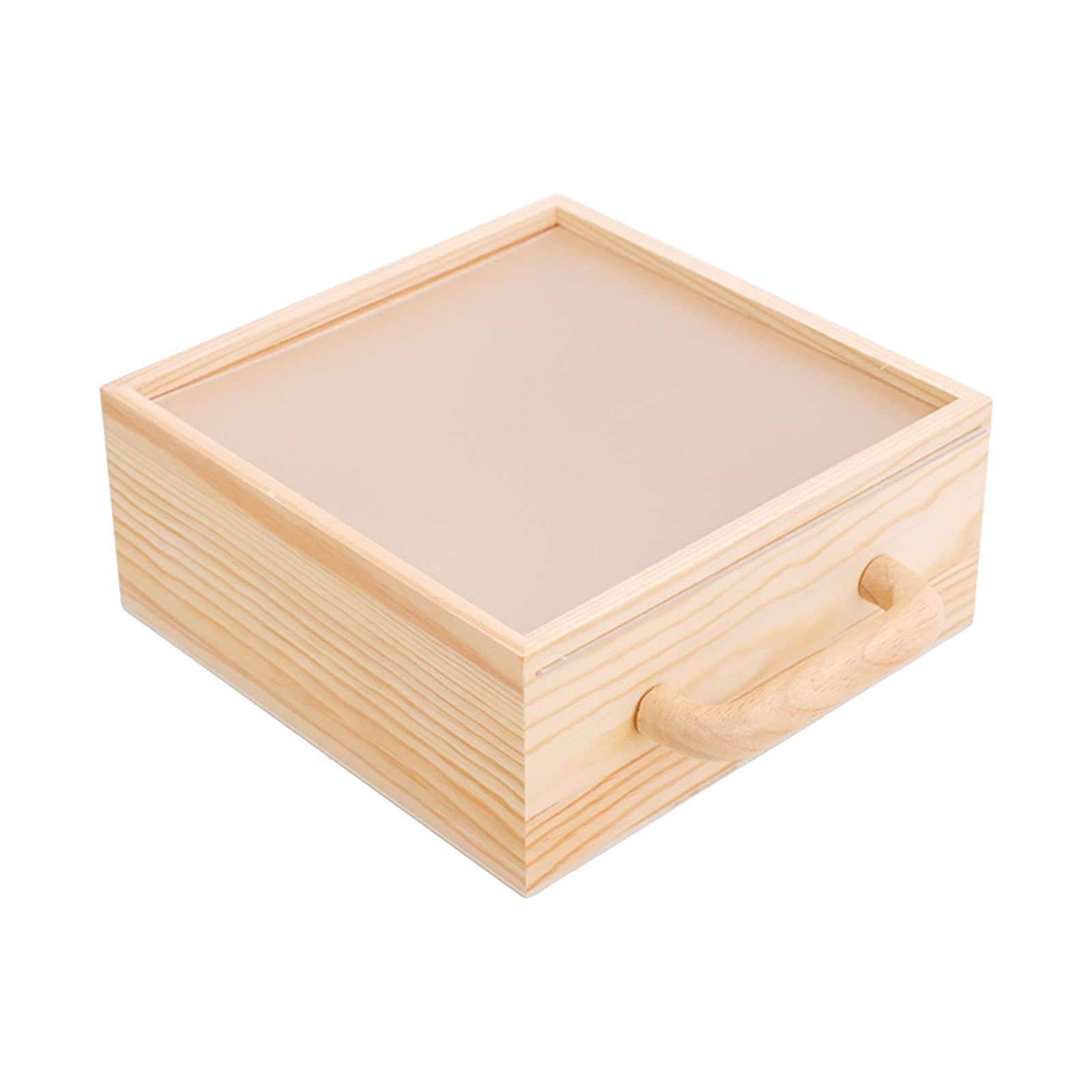 Wooden Gift Box for Jewelry Storage, Traditional Wooden Organizer Perfect for Dresser Vanity or Nightstand, Jewelry Box with Drawers