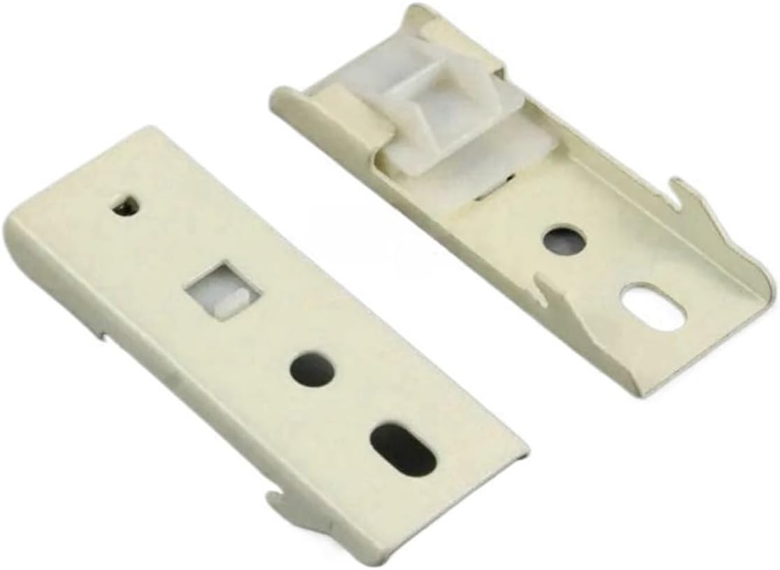 20 Pieces Curtain Track Bracket Curtain Track Brace 54x20mm