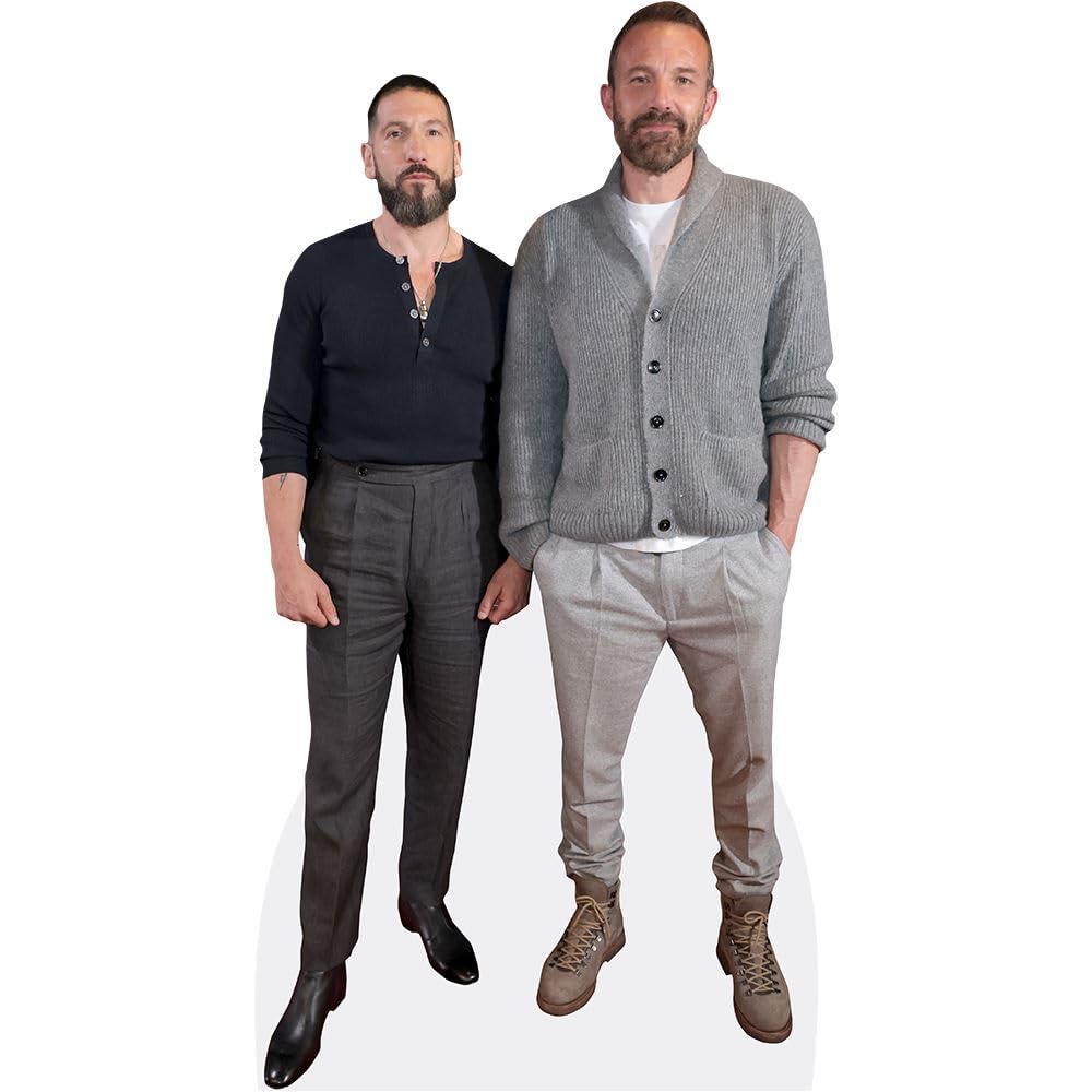 Jon Bernthal And Ben Affleck (Duo 1) Mini Celebrity Cutout