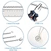 TEEUCNY Stainless Steel Link Chain, 39 Feet/ 12M Stainless Steel Cable Chain Necklace with 25 Lobster Clasps & 60 Jump Rings for Necklace Bracelet Earring Extension DIY Jewelry Making Chain Kit 2.4mm #2