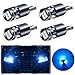 Teguangmei 4x T10 W5W Canbus LED sin Error Ultra-Alto Brillo 6000K Azul Hielo 2016-18SMD T10 Cuña 168 194 Bombillas para Luz de Interior de Coche Luces de Lectura Luces de Techo Luces de Matrícula 12V