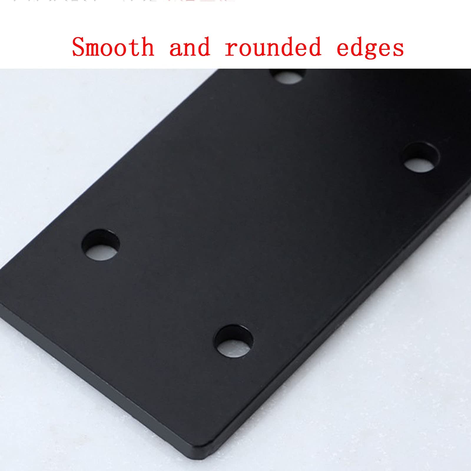 Staffe per mensole da 2 Pezzi Staffe per mensole industriali a L Staffa angolare ad Angolo retto per carichi Pesanti Staffa per mensola Galleggiante da Parete in Ferro Metallico Rustico, per