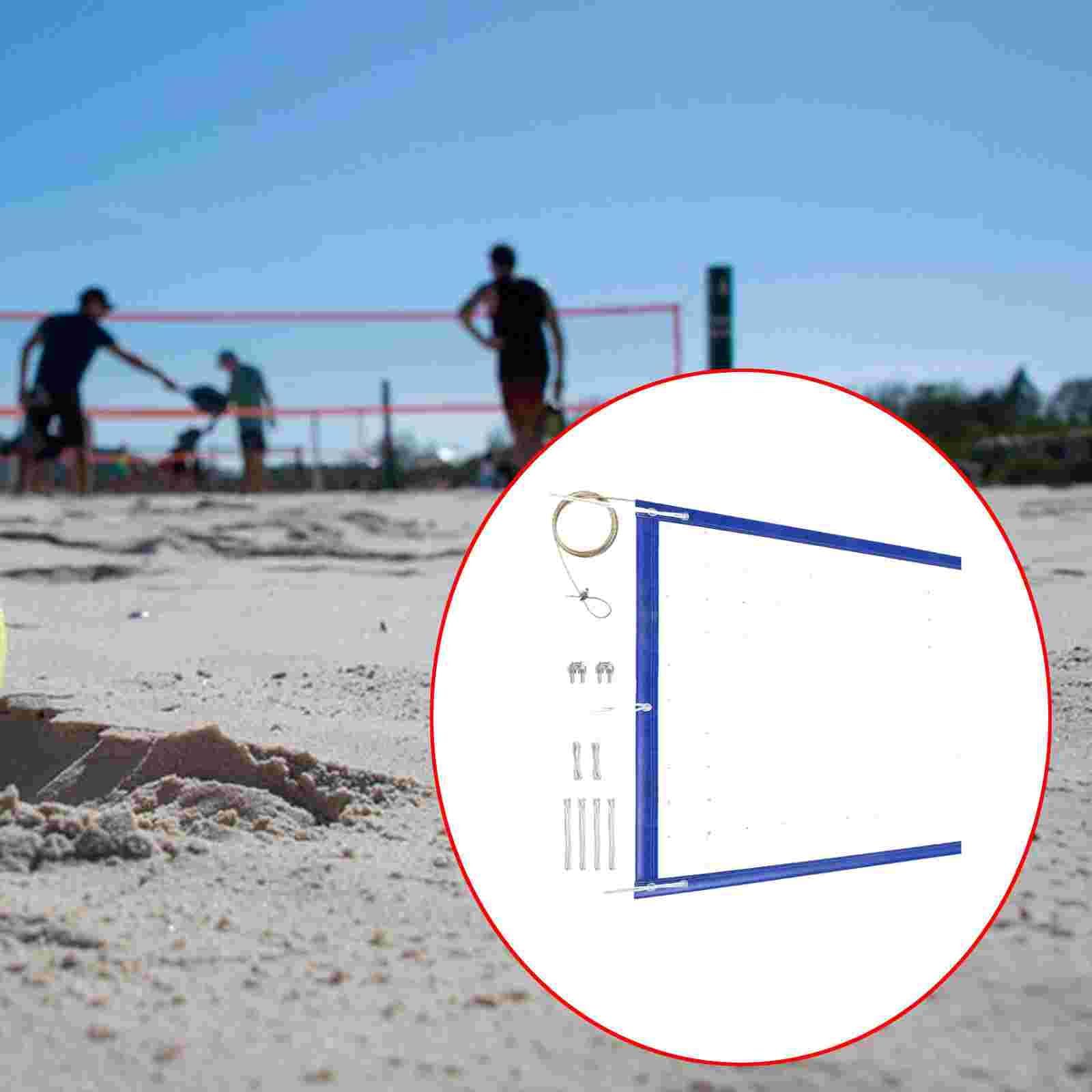 LOVIVER Filet de volley'entraînement Haut de Gamme, Pratique et Facile à Installer, idéal pour la pelouse, la Piscine et Le Jardin. Parfait pour