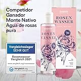 MonteNativo Agua de Rosas Natural 2x200ml – Hidrolato 100% Puro...